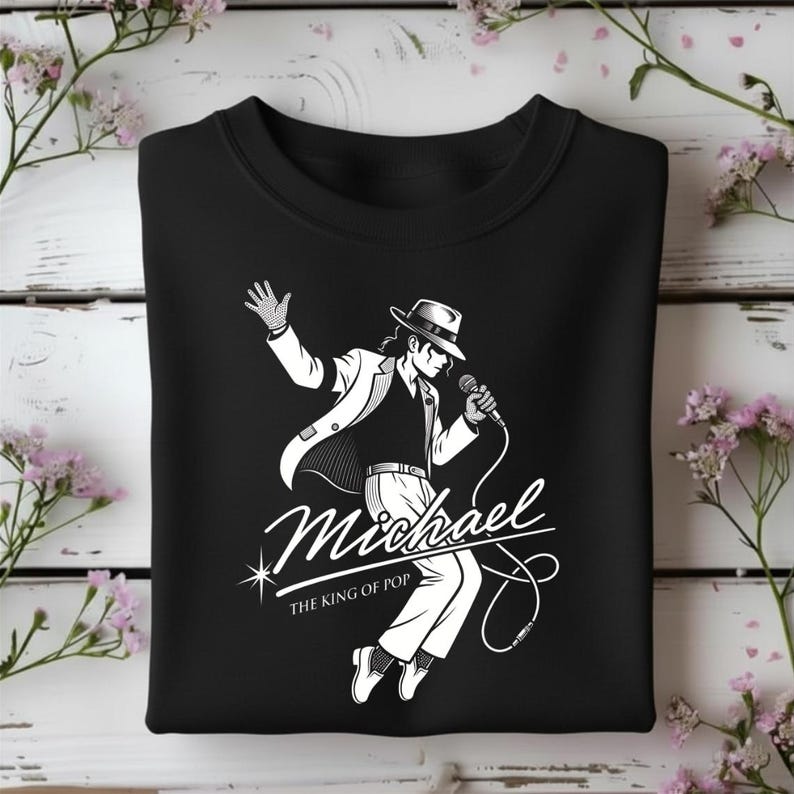 The King of Pop Signature Graphic Tee